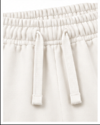 Milkyway Essential Straight-Leg Sweatpants - White