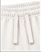 Milkyway Essential Straight-Leg Sweatpants - White