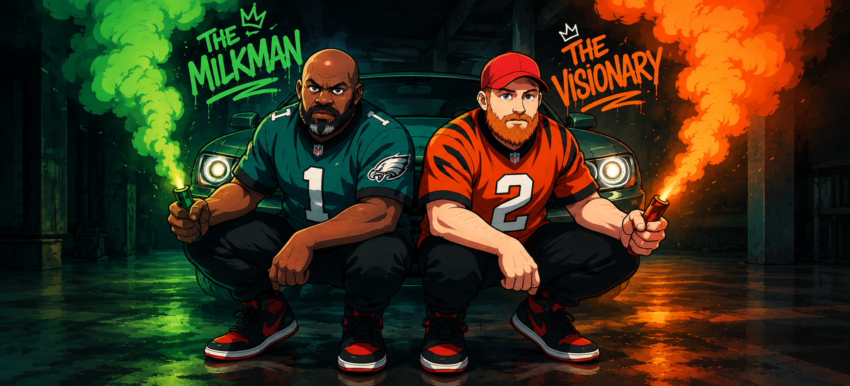 cover photo of the off the bench hosts in anime format